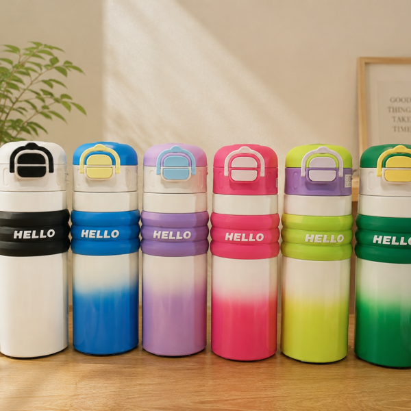 HELLO dual sipper bottle