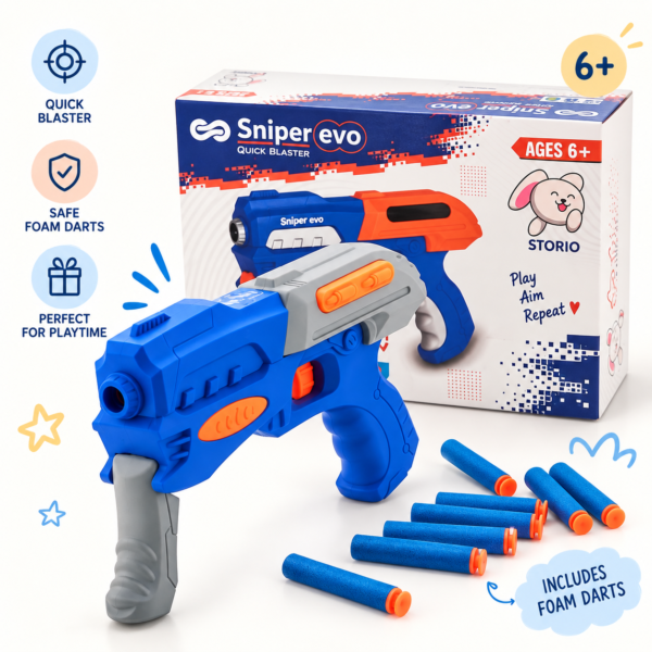 Fun Foam Dart Shooter Game
