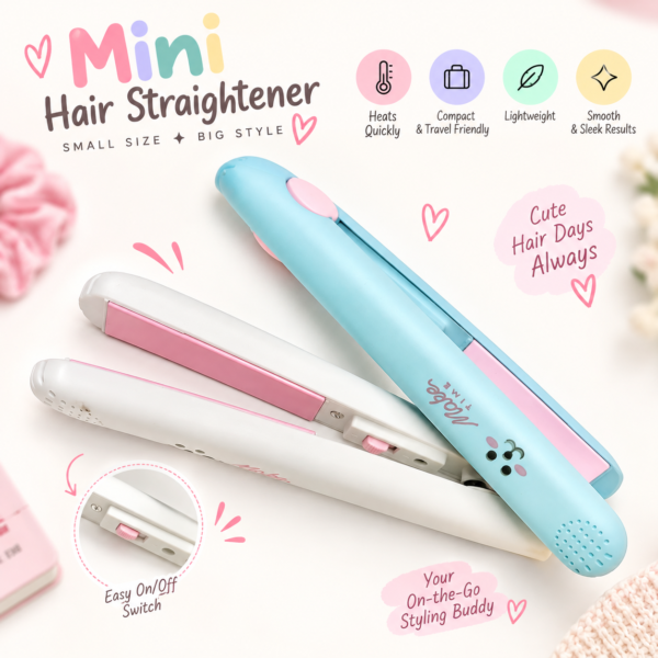 Cute Mini Hair Straightener