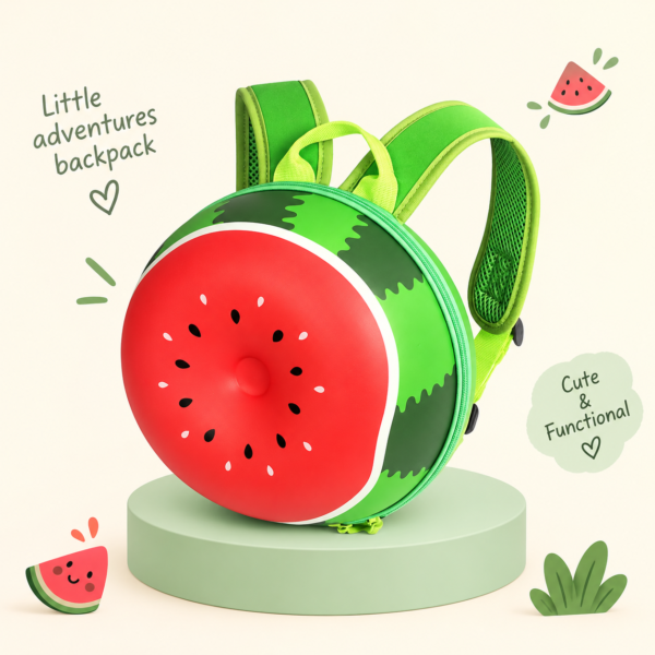 Watermelon Round 3D Bag