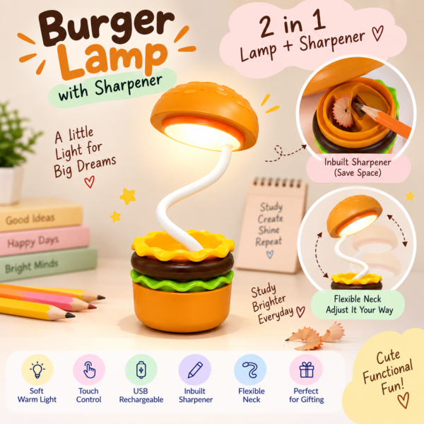 Burger Foldable Lamp