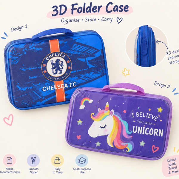 3D Hard Case Folder