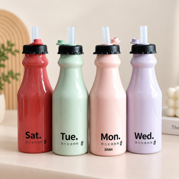 Retro Inspired Bottle Sipper