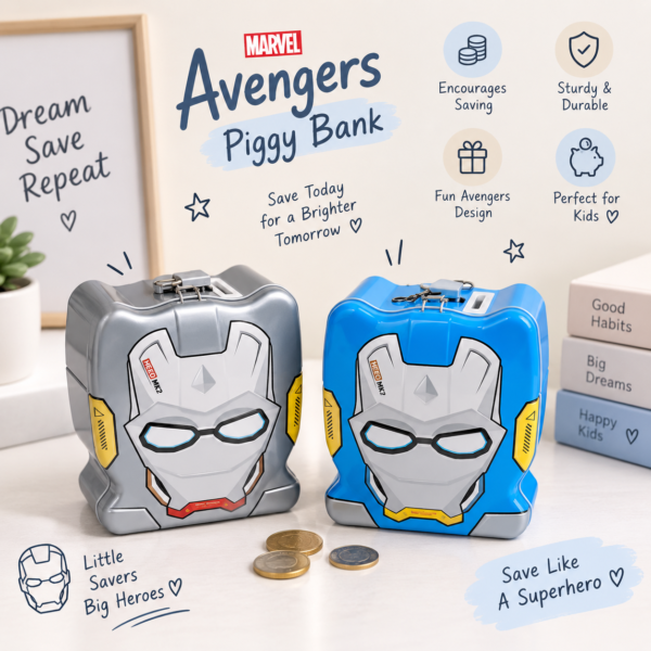 Avengers Theme Piggy Bank