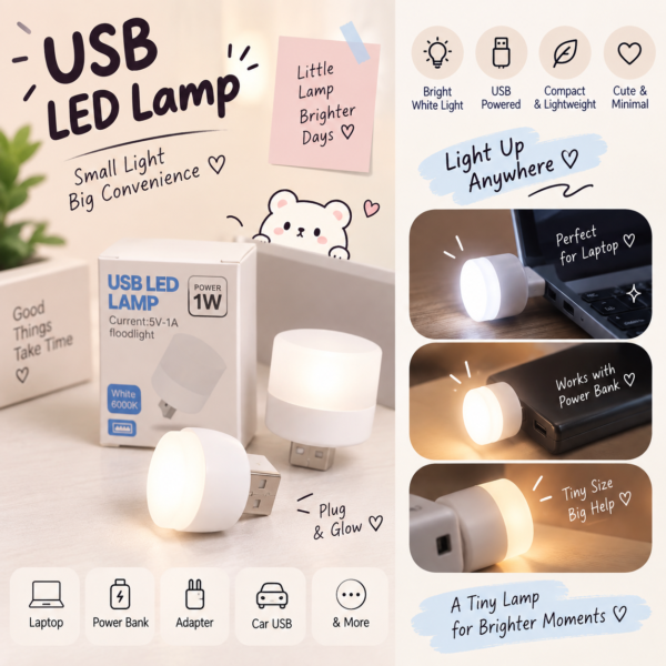 Mini USB LED Lamp
