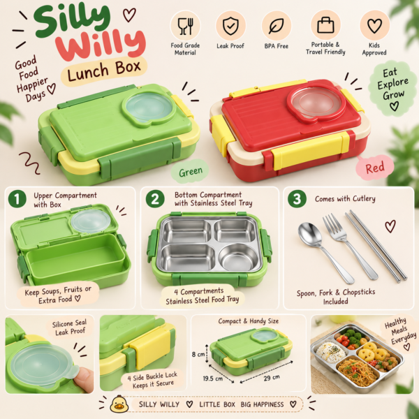 Silly Willy Lunch Box