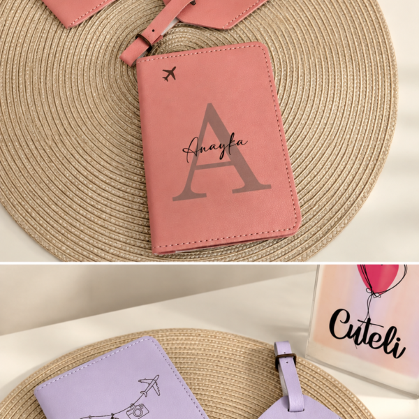 Customised Passport Cover & Luggage Tag