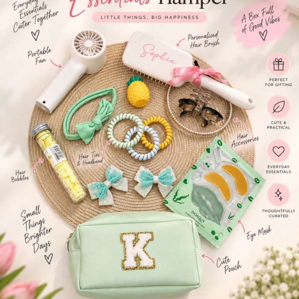 Personalised Pouch Essentials Hamper